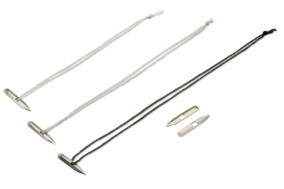 Attaches textiles avec goupille