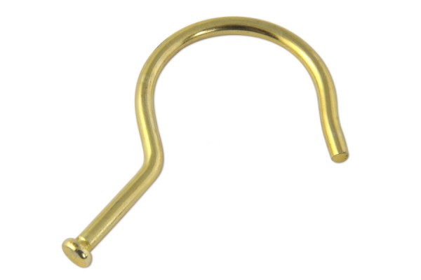 Crochets métalliques pour nuanciers, 70 mm, à tête plate, laiton