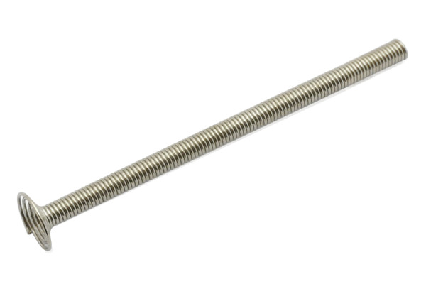 Ressorts hélicoïdaux sans bourrelet, 65 mm, nickelés