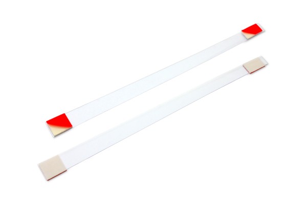 Stop-rayons / Wobblers en plastique, 152 mm, transparents, avec 2 surfaces adhésives