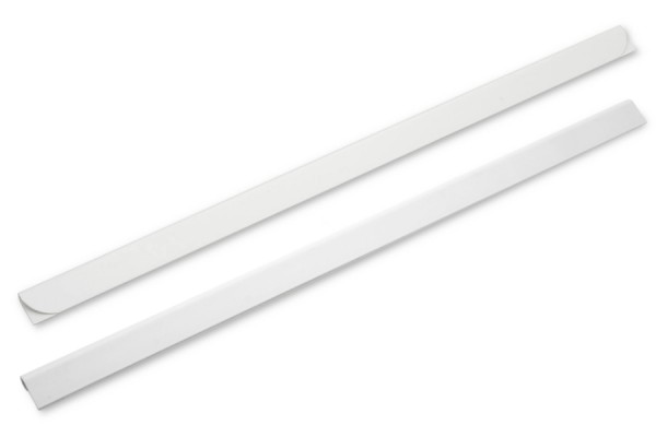 Baguettes de reliure, monture 3-4 mm, blanc