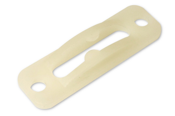Dispositif de blocage de couverture en plastique, naturel
