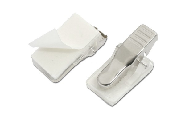 Krokoclip en métal, autocollant, sans épingle de sûreté