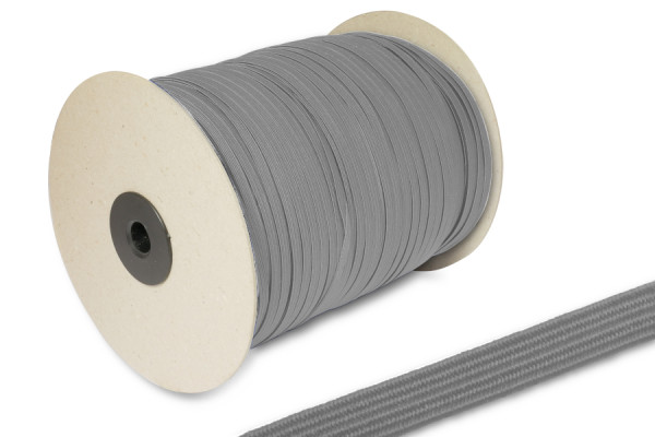 Caoutchouc plat, en rouleau de 500 m, gris