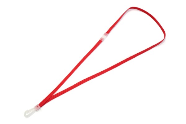 Tours de cou / Lanyards, 450 mm, rouge
