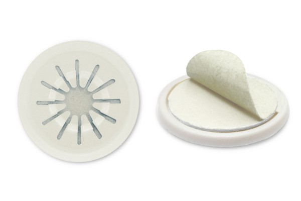 Supports CD, diamètre 30 mm, blanc