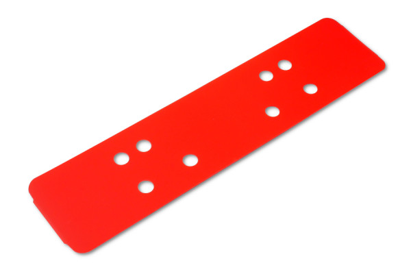 Bandes d'archivage universelles en plastique, rouges