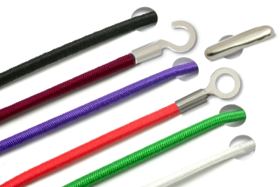 Cordons élastiques avec goupille et cosse