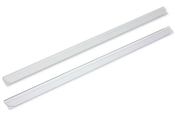 Baguettes de reliure, monture 3-4 mm, transparents