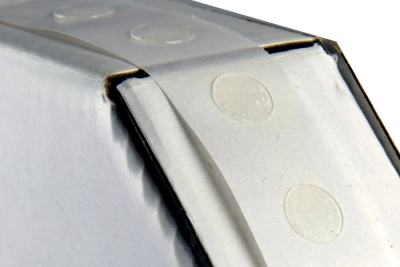 Points de colle silicone