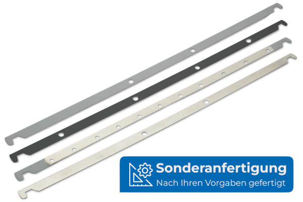 Rails de suspension, fabrication sur mesure