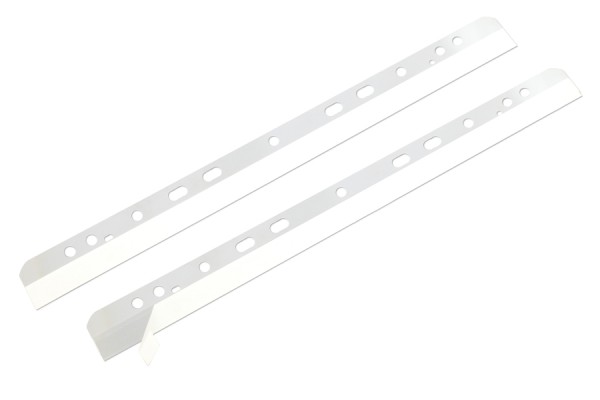 Bandes de classement autocollantes, 293 x 25 mm, transparentes