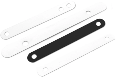 Barrettes de couverture en plastique
