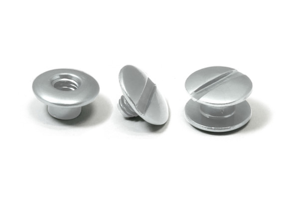Vis de reliure en aluminium