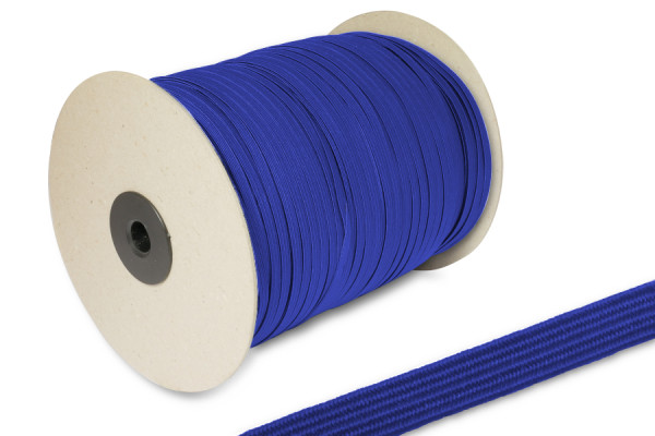 Caoutchouc plat, en rouleau de 500 m, bleu