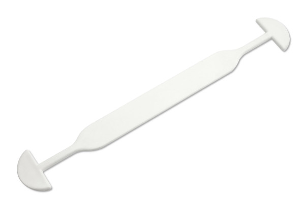 Poignées de transport pour cartons, en plastique, 158 mm, blanches