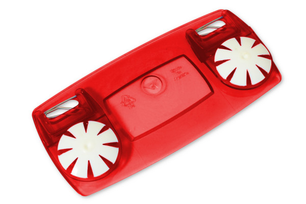 Taschenlocher zum Abheften, mit Feststellfunktion, rot