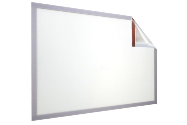 Cadres d'information magnétiques pour format A4, 229 x 315 mm, gris
