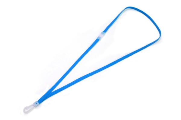 Tours de cou / Lanyards, 450 mm, bleu