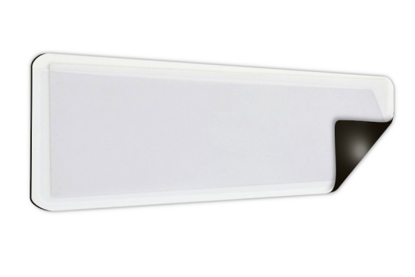 Porte-étiquette magnétique, 40 x 120 mm