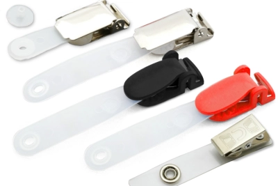Clips pour porte-badges / porte-cartes