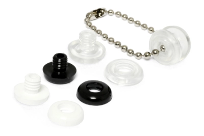 Œillets à pression en plastique