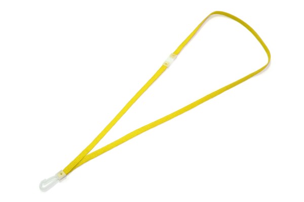 Tours de cou / Lanyards, 450 mm, jaune