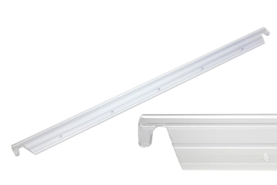 Rails de suspension à pince en PVC rigide