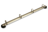 Mécanismes de classeur magnétiques, <BR> DIN A4, <BR> forme R, avec 4 anneaux