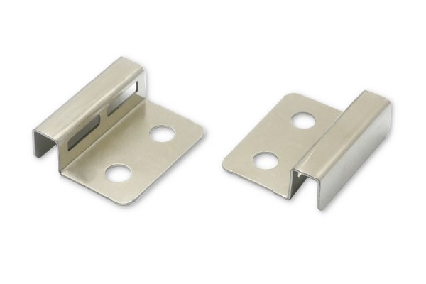 Embouts pour Mécanismes à tringles, 25 mm, nickelés